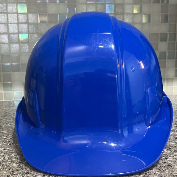Pyramex Hard Hat Blue Hard Hat New #1504 - Picture 7 of 8